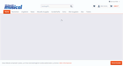 Desktop Screenshot of blickpunktmusical.de